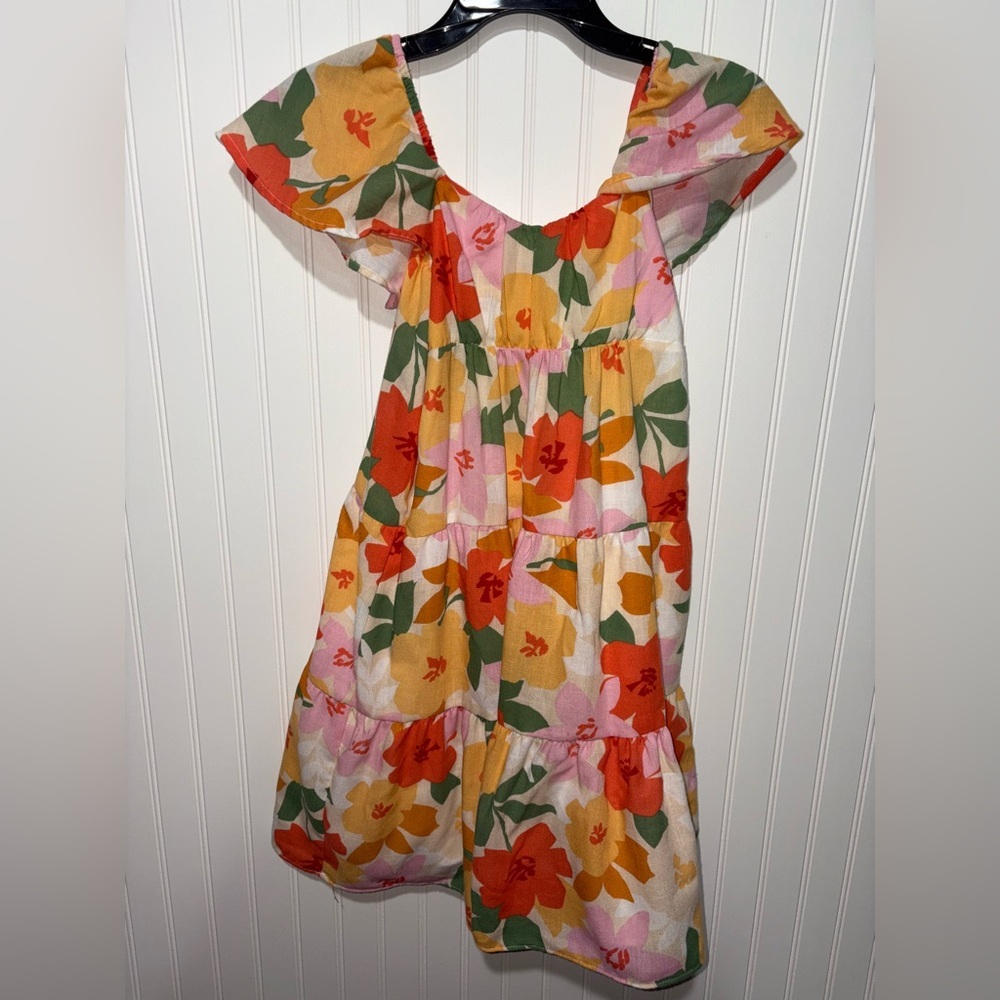 Bonnie Jean Bohemian Floral Kids Dress| Size 12